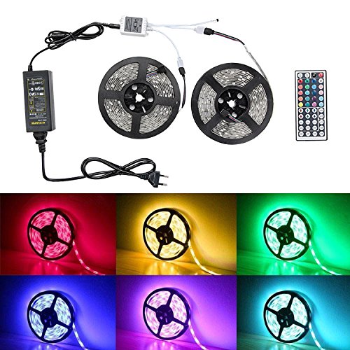 10m ruban led lumineuse etanche 5050 rgb multic...