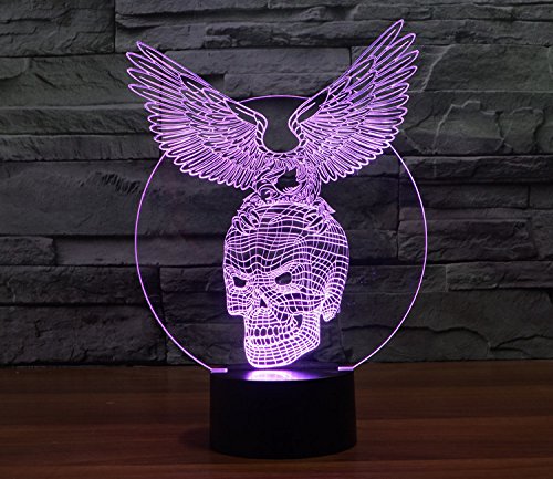 BAMINJI 3D visualisation incroyable Glow lampe ...