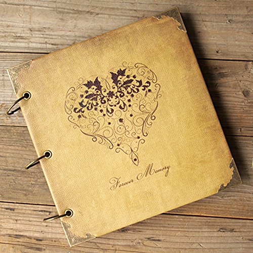 saibang Rétro en cuir DIY Album photo, Album 3 ...