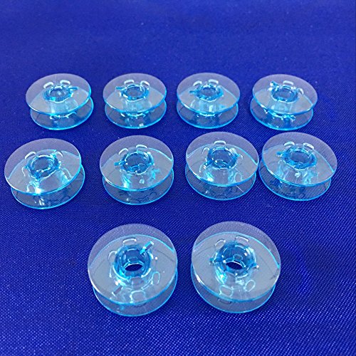 10 bobines en plastique pour machine à coudre P...