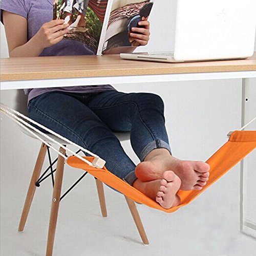 Repose-pieds hamac support mini portable réglab...