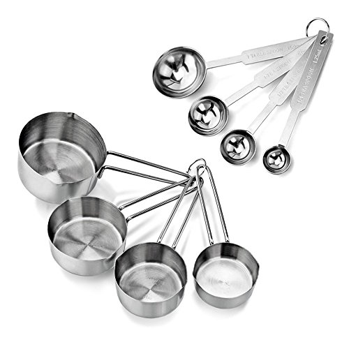 Foodservice 8pcs de cuillère en acier inoxydabl...