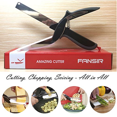 Clever alimentaire Chopper Cutter 2 en 1 - Remp...
