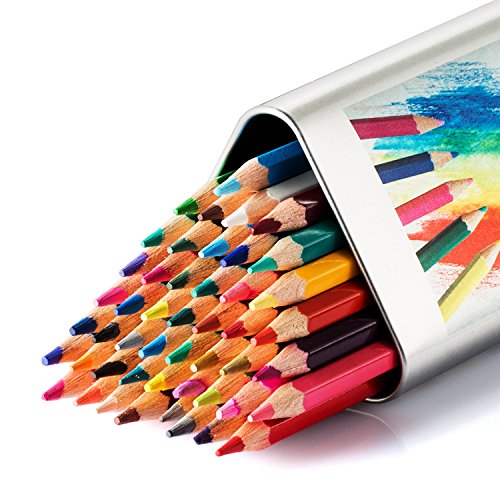 Losofon Crayon de Couleur,Losofon 48 Couleurs Coloré Crayons d'Artiste Dessin Rédaction Pour Etudiants et Professionnels Couleurs Assorties Pour Page De Coloriage Croquis Couleurs Vibrantes Pour Livres de Dessin 0614591508953 (0614591508953)