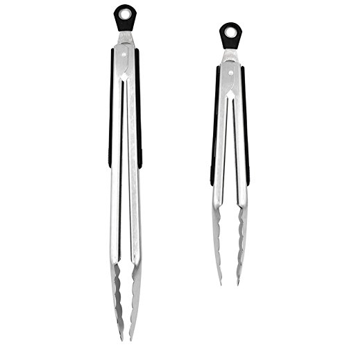 teleost Pince de cuisine - Lot de 2, 22,9 cm et...