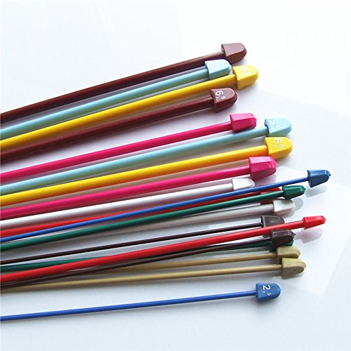 20 pcs aiguilles à crochet tricoter multicolore...