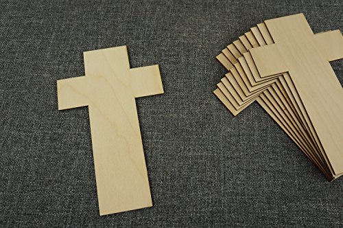 Craft Sales LTD Two Wests Elliott Lot de CR en bois The Craft Croix funéraire en forme de croix code EAN 0617215664639 