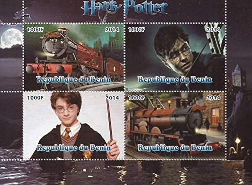 Harry Potter de collection Timbre grand feuille...