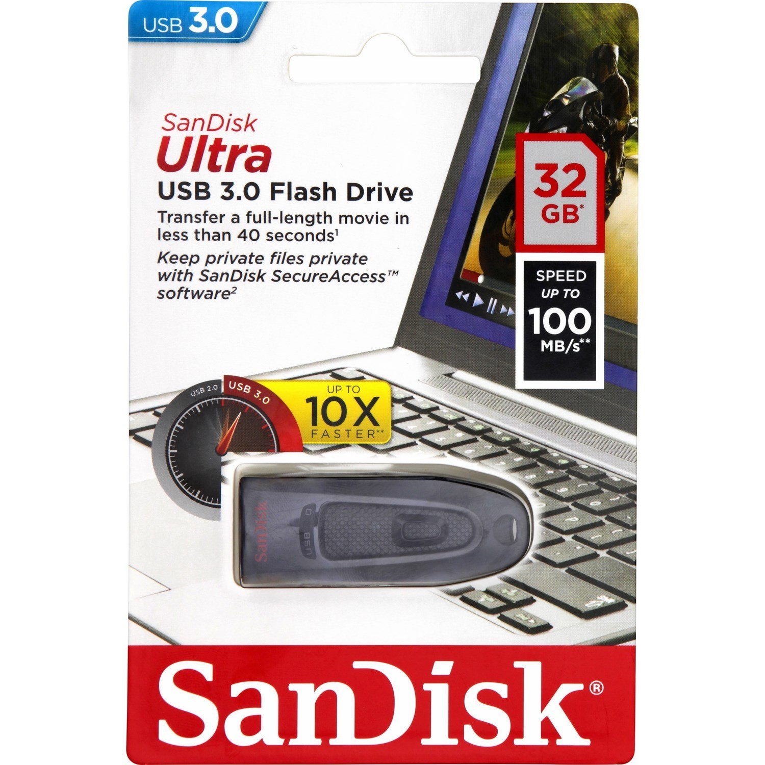 Clé USB 3.0 Cruzer Ultra 32 Go