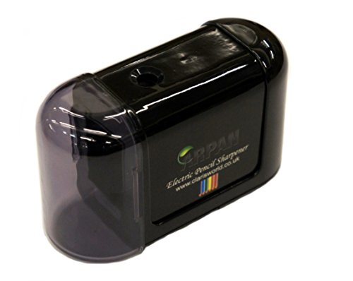 Arpan Noir bureau Sharpener - Batterie Propulsé...