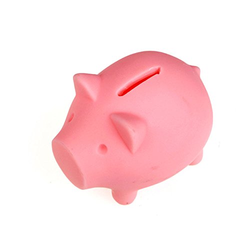 niceEshop niceeshop(TM) Ecologique Aimable Couvercle en Forme de Cochon pour Tirelire, Rose Pâle code EAN 0621033962686 