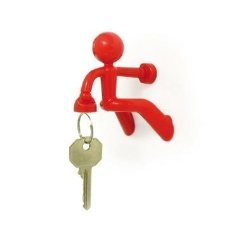 Luckies Pete Porte-clés mural Rouge