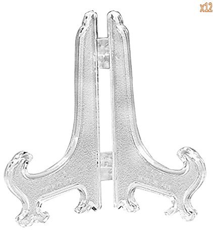 niceEshop(TM) Chevalet d'Assiette/Support d'Ass...