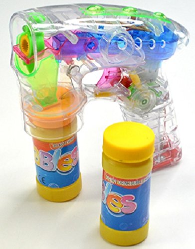 Pistolet Bulle 4 Lumiere 2 Recharge - Jouet Enf...