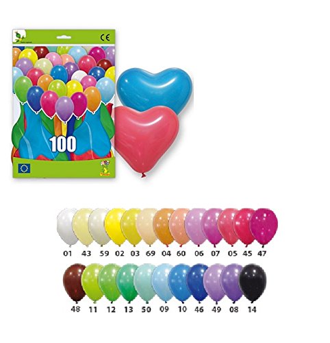 DC Lot 10 Ballons COEUR ROSE Mariage Anniversaire Modele6 - 32cm - 28GP-06 code EAN 0627484149058 