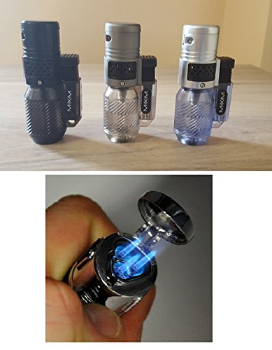 Briquet Triple Flamme Tempete Reglable Recharge...