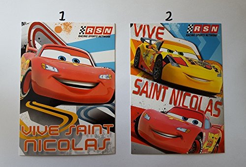 Carte postale de saint Nicolas - Disney - CARS ...