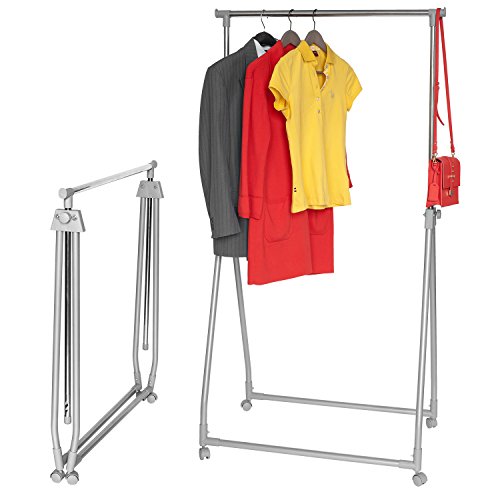 Portant à Vêtement Pliable Hauteur Réglable 
