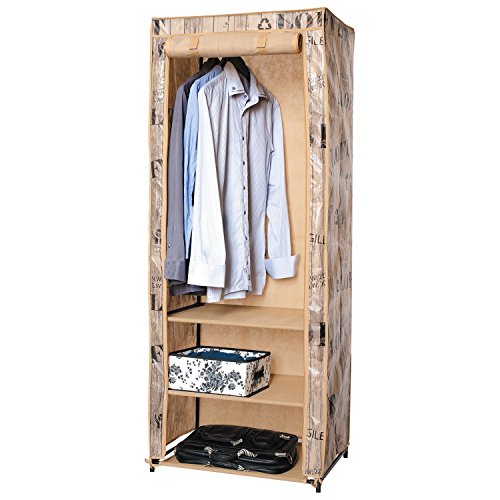 ArtMoon Loft Armoire Pliable Compact en Tissu I...