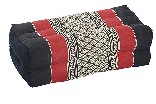 Handelsturm Coussin de yoga avec garniture en kapok noir 35 x 15 x 10 cm 0628586782761 (0628586782761)