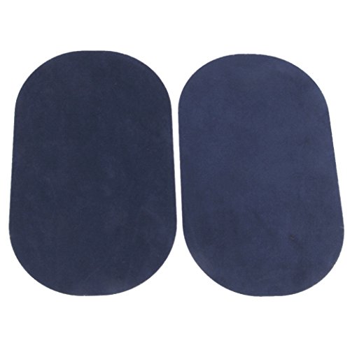1 Paire Patchs Pièces Ovale en Tissu Thermocoll...