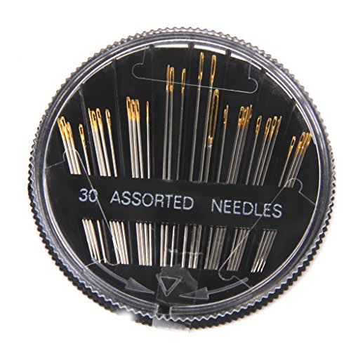 Lot de 30pcs Aiguilles à Coudre Aiguilles à Main Assorties 0630125581193 Genérico Lot de 30pcs Aiguilles à Coudre Aiguilles à Main Assorties 0630125581193 Genérico