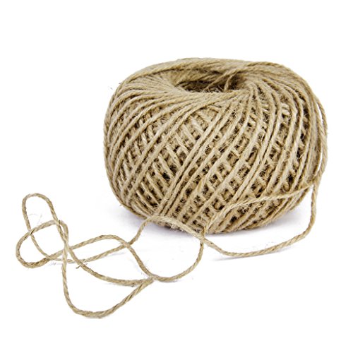 80m Ficelle Corde en Jute pour Artisanat Scrapb...