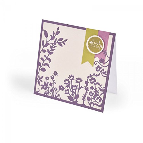 661011 thinlits die bordure en filigrane par ne...