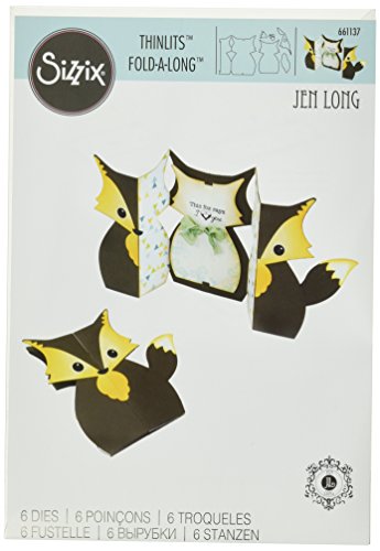 661137 thinlits die set matrice carte renard pa...