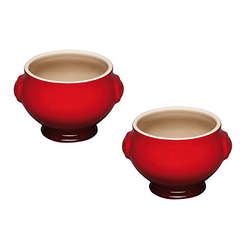 Set de 2 bols à soupe cerise 91017511060000