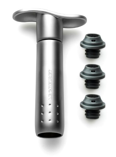 59014023001625 pompes à vin + 3 bouchons alumin...