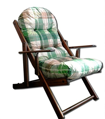 FAUTEUIL RELAX EN BOIS PLIABLE HARMONY LUXE COU...