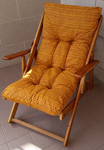 FAUTEUIL RELAX EN BOIS 3 POSITIONS PLIABLE AVEC...