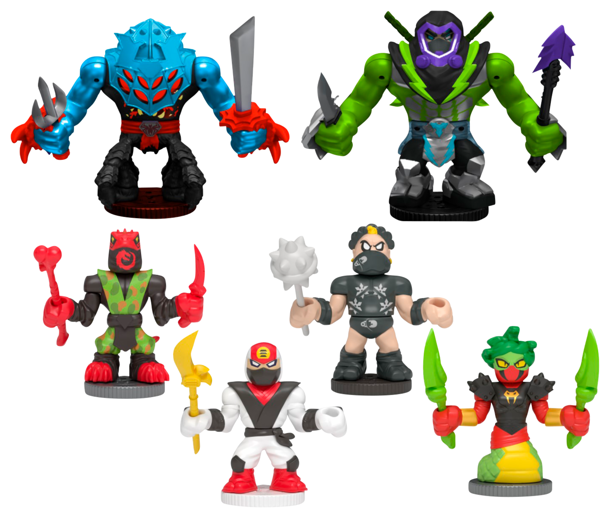 AKÉDO PACK 6 GUERRIERS code EAN 0630996153383 