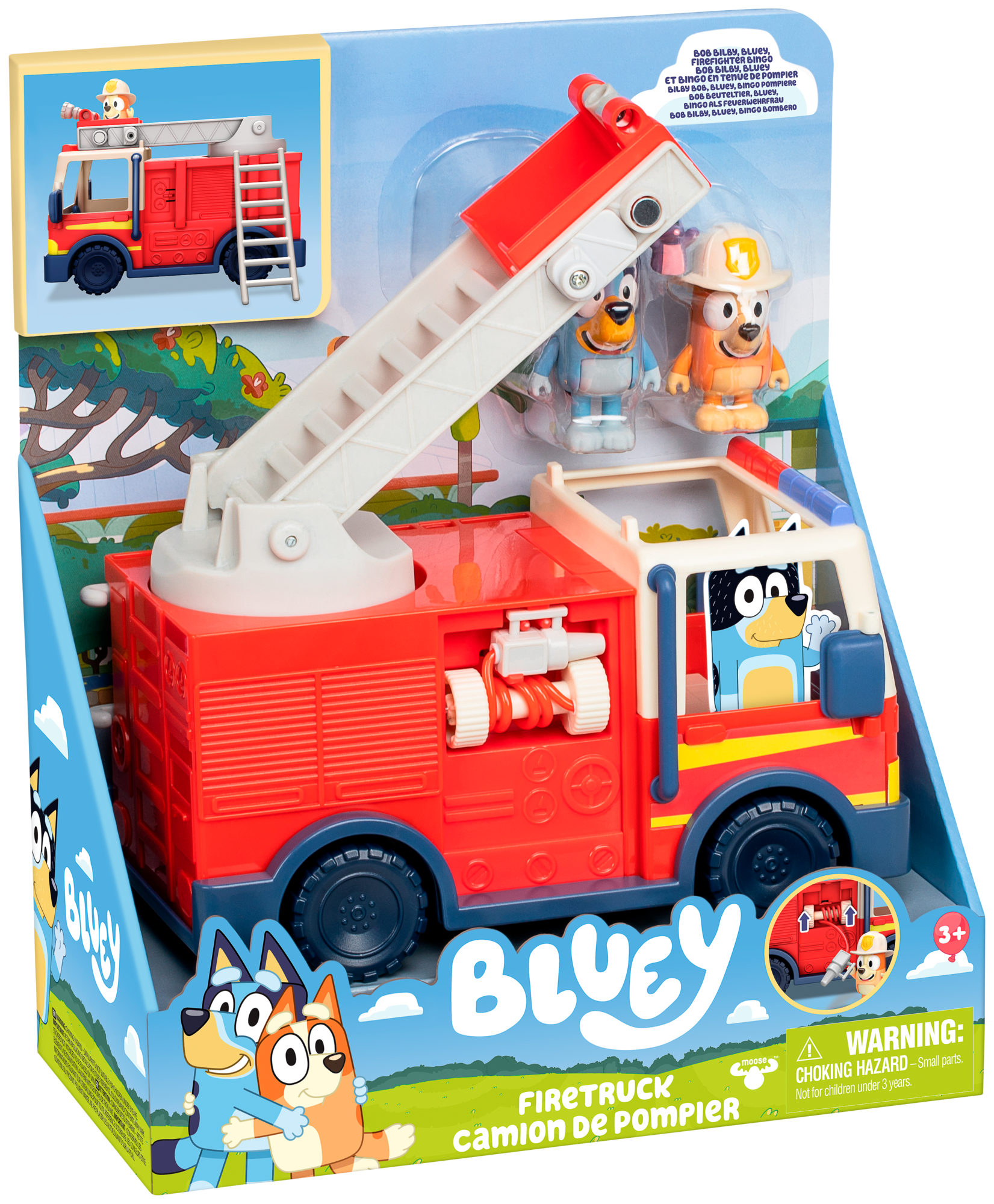 Le camion de pompier de Bluey