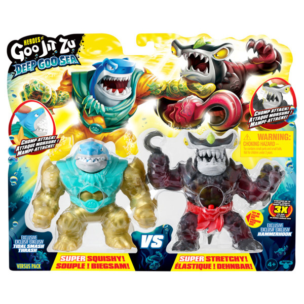 Duo de figurines Goo Jit Zu