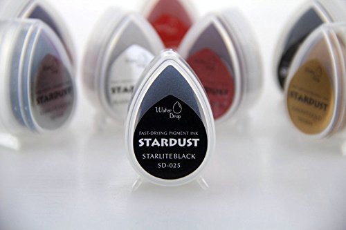 YPS Craft goutte d'eau tampon encreur tampon d'encre pour tampons en caoutchouc à séchage rapide code EAN 0632182323709 