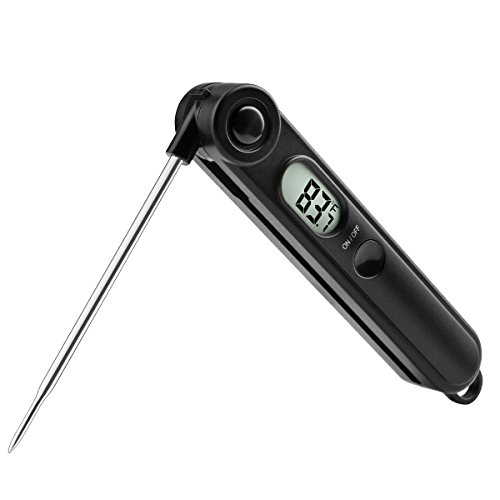 Thermomètre à viande avec rebond bouton, thermo...