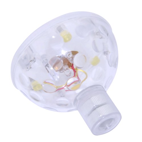 Patuoxun [Lumiere SPA] Topop AquaGlow Ampoule disco à LED/ Lumiere flottante 5 Motifs lumineux pour jacuzzi, petit basin, Disco, Noel, Anniversaire code EAN 0632423403122 