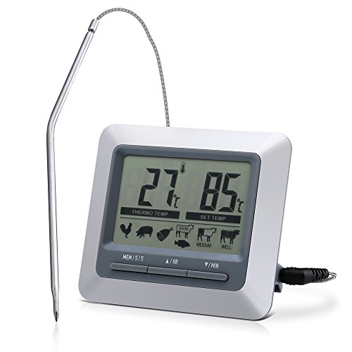 Thermomètre sonde numérique de cuisine numériqu...