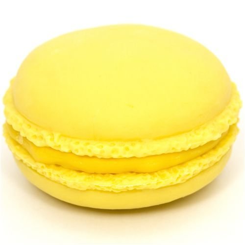 Gomme Macaron jaune