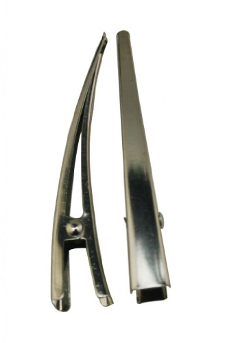 Generic Pince de canard Argenté 2,4 cm-Longueur...