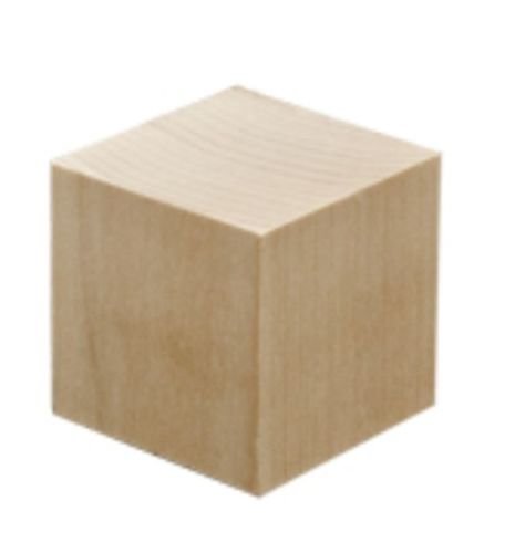10 x en bois naturel Craft Cubes en Bois 10 mm ...