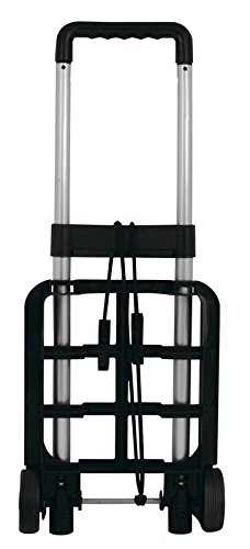 Mini chariot pliable capacité 15 Kg Noir Ultra ...