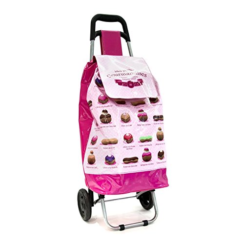 Gourmandises Chariot shopping / Cabas de courses Gourmandises Rose code EAN 0634041988715 