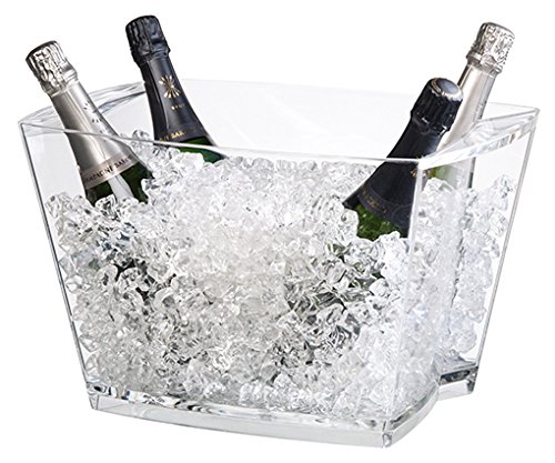 Vasque à champagne Alaska transparente - Verrer...