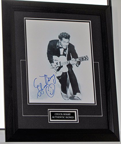 a794cb Chuck Berry Signé Chanteur musicien encadrée garanti authentique Autographe 0634154504581 SIGNED 4 U AUTOGRAPHS