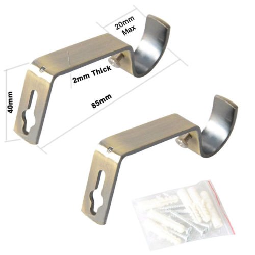 Tringle à rideaux Support de support de tuyau H...