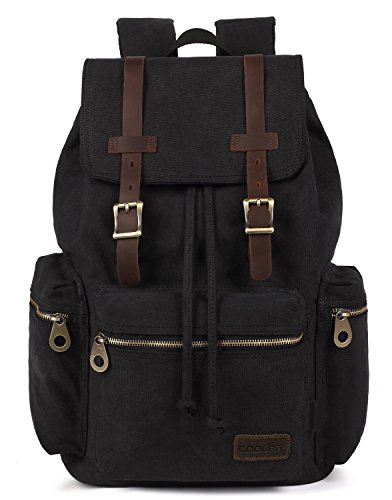 COOLER® Vintage Canvas Sacs à Dos en Toile et C...