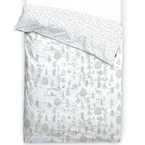 30-00 housse de couette 100*140cm foret i 0634654387318 Louis Le Sec